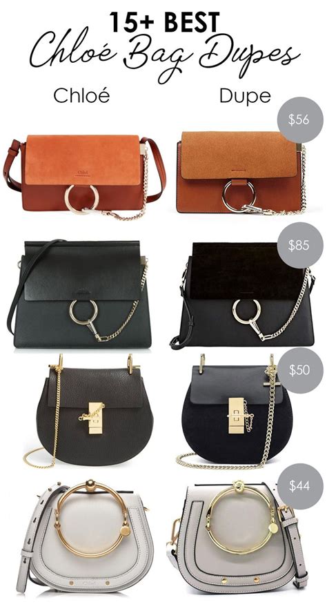 chloe tasche faye dupe|chloe handbags for less.